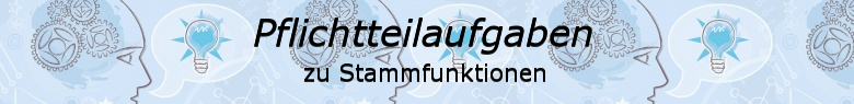 Pflichtteilaufgaben Abitur allgemeinbildendes bildendes Gymnasium zu Integral und Stammfunktion/© by www.fit-in-mathe-online.de